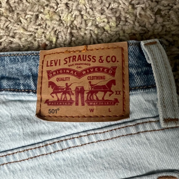 Levi jeans two tone button fly - Picture 3 of 4
